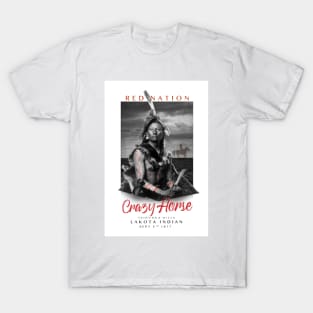 Red Nation Collection Honors Crazy Horse T-Shirt